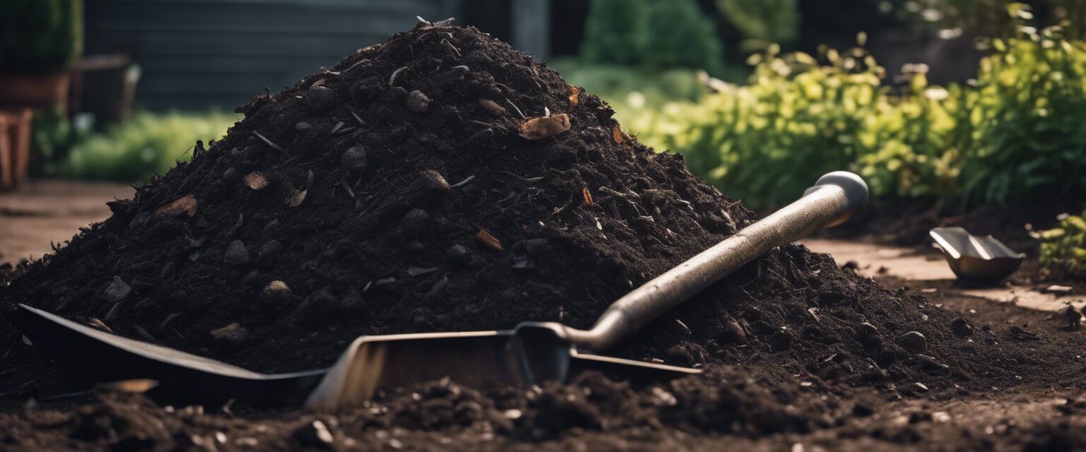 Finished compost ready for use